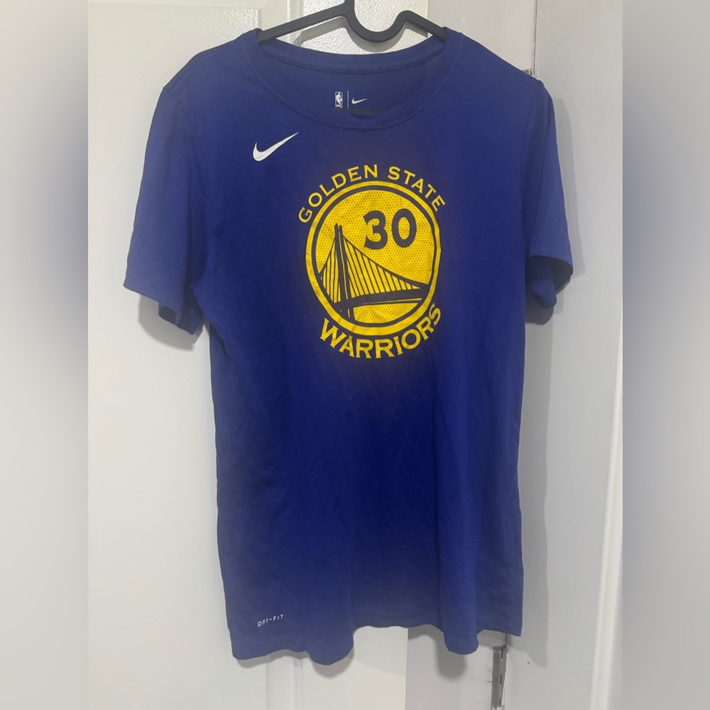 Nike NBA Golden State Warriors Stephen Curry #30 Dri-FIT Shirt Size M
